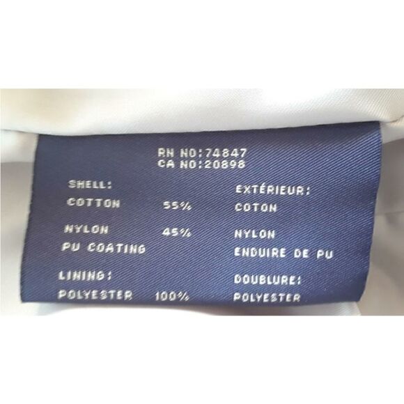 Dockers Khaki Trench Coat Medium - Picture 2 of 9